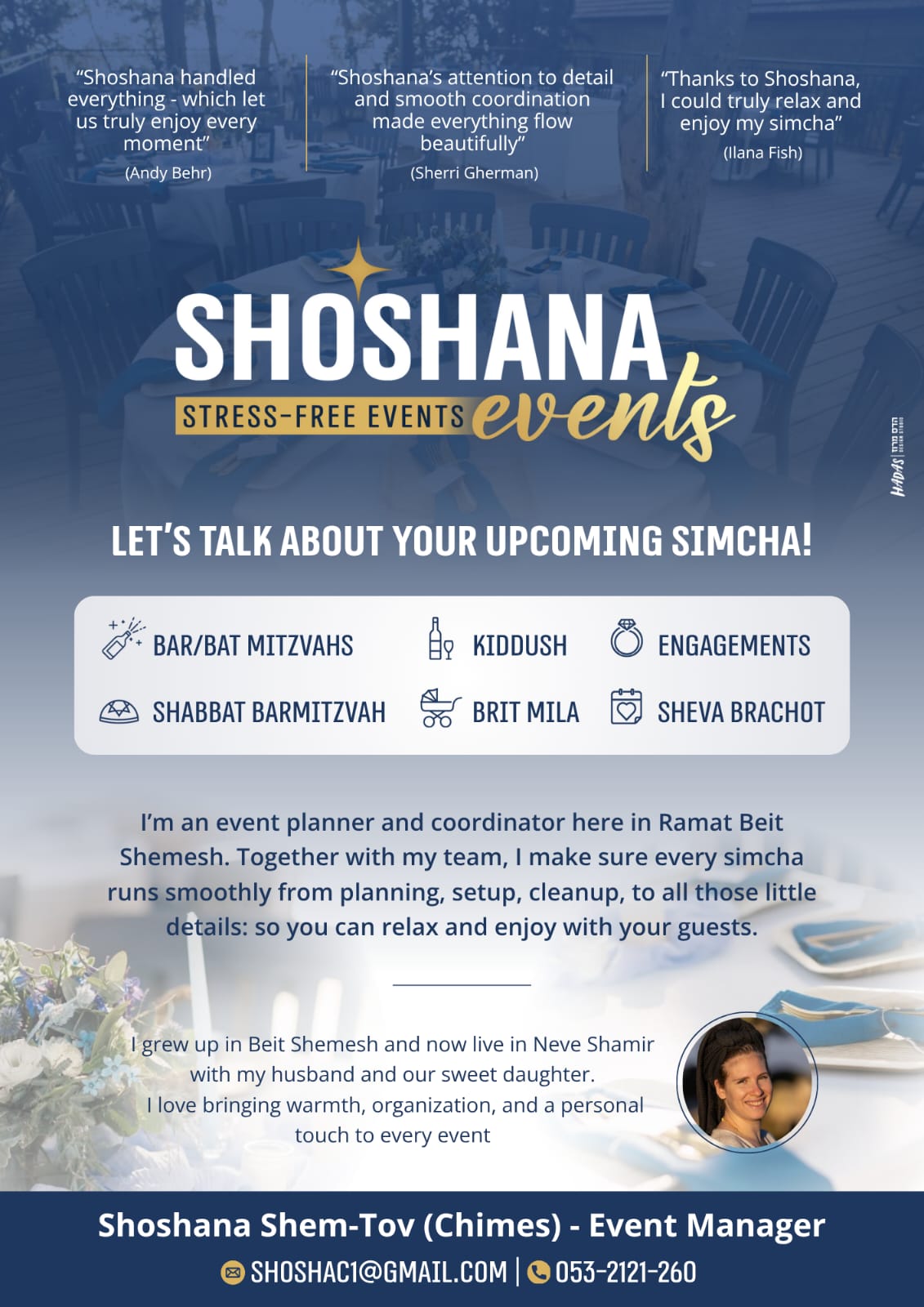 Shoshana Events - image